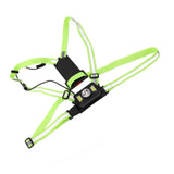 Outdoor Night Running Chest Lights Dual Light Sources IP55 Waterproof Cycling Sports Lighting for Walking Jogging Camping Hiking