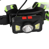 Outdoor Night Running Chest Lights Dual Light Sources IP55 Waterproof Cycling Sports Lighting for Walking Jogging Camping Hiking