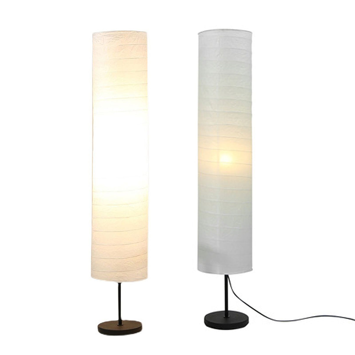 Rice Paper Floor Lamp Shade 94cm 37 Inch Rice Paper Lamp Protector Cover for Living Room Bedroom