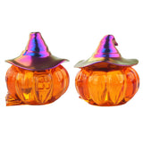 Halloween Witch Pumpkin Elf Silicone Mold Mirror Silicone Mold Candy Storage Box for DIY Crafts - Side View