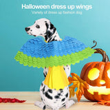 Pets Domestic Costume Pet Dog Cats Bird Shape Costumes Pet Bird Wing Felt Clothing Sniffing Pad for Halloween or Christmas - Side View