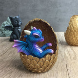 Simulations Crystal Dragon Egg Ornaments Desktop Decorations Shiny Resin Dragon Egg Ornaments Gift for Friends and Family - 45-Degree Angle