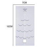 Christmas Tree Metal Cutting Dies Stencil Carbon Steel DIY Scrapbooking Album Paper Card Template Mold Embossing Mold - Front View