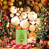 Christmas Tree Metal Cutting Dies Stencil Carbon Steel DIY Scrapbooking Album Paper Card Template Mold Embossing Mold - 45-Degree Angle