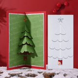 Christmas Tree Metal Cutting Dies Stencil Carbon Steel DIY Scrapbooking Album Paper Card Template Mold Embossing Mold - Rear View