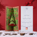 Christmas Tree Metal Cutting Dies Stencil Carbon Steel DIY Scrapbooking Album Paper Card Template Mold Embossing Mold - Low Angle