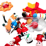 Desktop Christmas Tree Decoration Mini Wooden DIY Christmas Tree Ornaments Children Gift