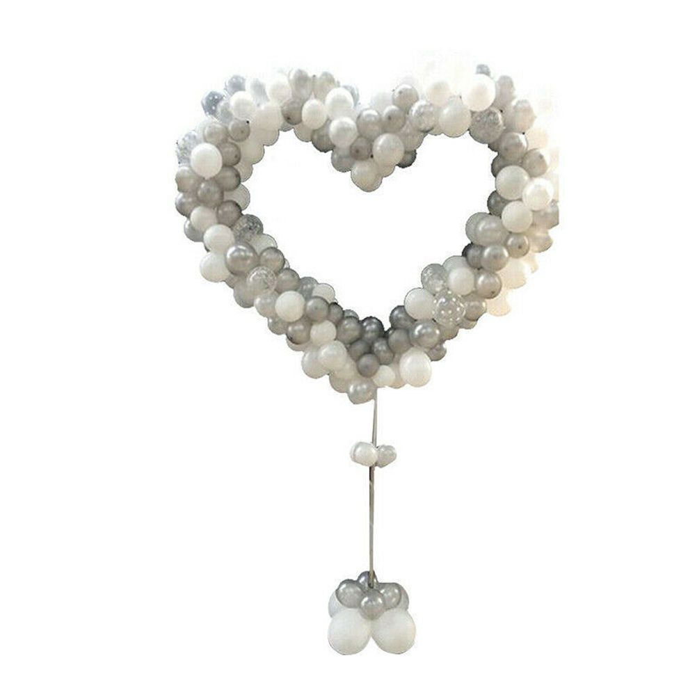 Love Balloon Column Arch Set Heart Balloon Frame Column Holder Stand Decoration For Wedding Birthday Baby Party