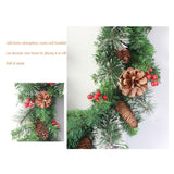Christmas Garland With 50 Led Lighting Artificial Christmas Fir Garland Decorative For Stairs Fireplaces Offices Outdoor