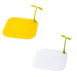 2Pcs Silicone Bean Sprout Floor Drain Cover Deodorant Floor Drain Cover Mat for Bathroom Kitchen Toilet