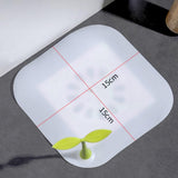 2Pcs Silicone Bean Sprout Floor Drain Cover Deodorant Floor Drain Cover Mat for Bathroom Kitchen Toilet