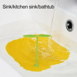 2Pcs Silicone Bean Sprout Floor Drain Cover Deodorant Floor Drain Cover Mat for Bathroom Kitchen Toilet - Extra Image