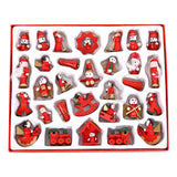 2021 Christmas Advent Calendars Countdown Toys Set for Girls Boys Surprise Gift Christmas Tree Different Decoration Pendant
