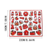 2021 Christmas Advent Calendars Countdown Toys Set for Girls Boys Surprise Gift Christmas Tree Different Decoration Pendant - Front View