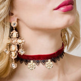 30PCS Christmas DIY Gold Plated Enamel Charm for Making Jewelry Necklaces Bracelets Earrings