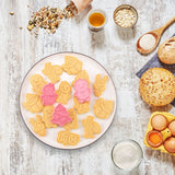 Christmas Cutter Mold Set 6 Piece Pattern Kitchen DIY Baking Mold For Biscuits Pastries Fondant Cakes