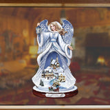 Christmas Santa Window Paste Stickers PVC Angel Merry Christmas Party Wall Stickers