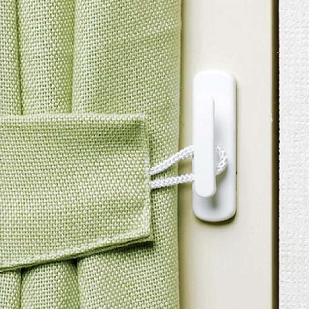 Cord Safety Blind Pull Cord Winder Curtain Cord Wrap Cleats Blind Cord Holder for Baby Children Protector Wall Hanging Hooks