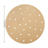 Fryer Liners Waterproof Fryer Filter Paper Fryer Round Perforated Parchment Paper for Fryer