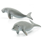 12PCS Mini Sea Toys for Kids Plastic Sea Animals Figurines Simulation Ocean Animals Model Decoration - Low Angle