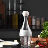 Manual Garlic Press Multi Function Garlic Mincer Garlic Crusher Safe and Easy to Clean Kitchen Tools - Extra Image