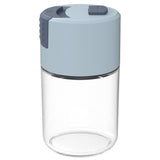 Push Type Salt Shaker Spice Jars with Lid Sealed Dust Proof Seasoning Jar Glass Bottle Kitchen Cooking Tools