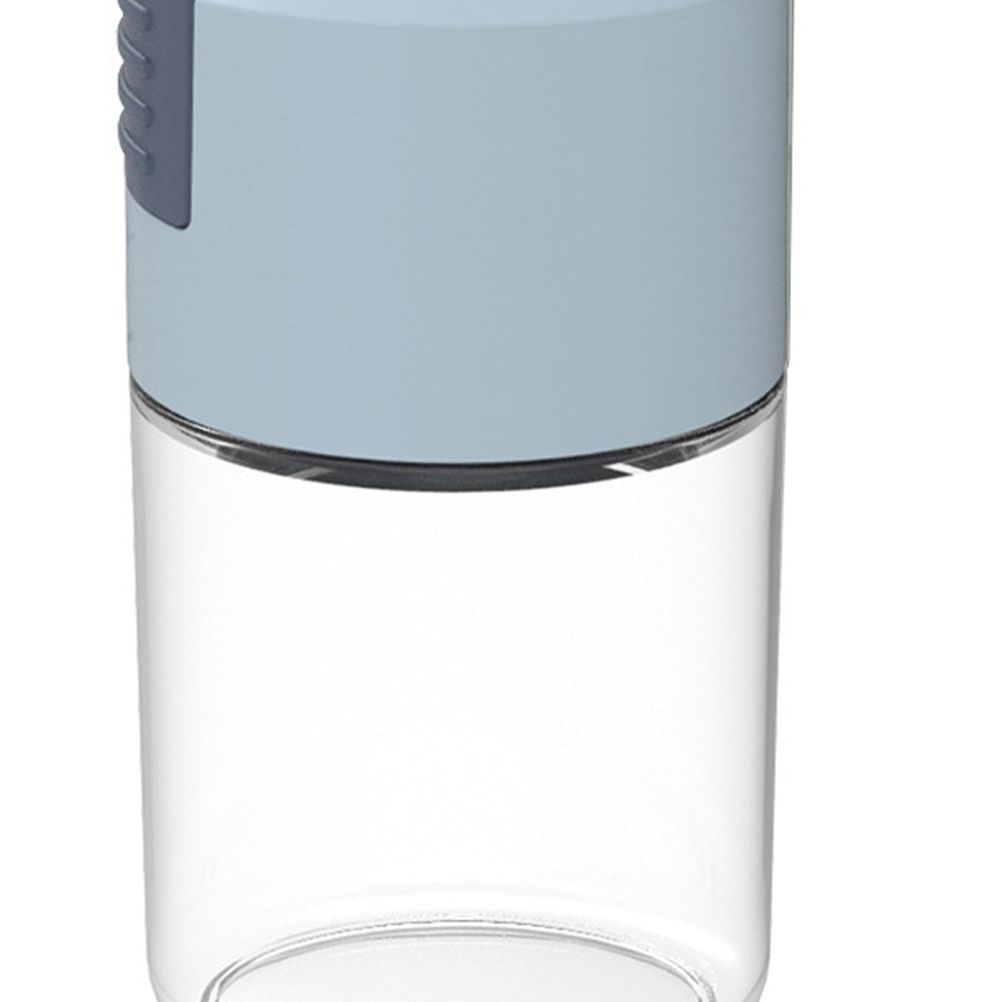 Push Type Salt Shaker Spice Jars with Lid Sealed Dust Proof Seasoning Jar Glass Bottle Kitchen Cooking Tools