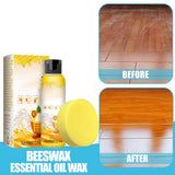 60ml Beeswax Care Spray Natural Beewax Spray Home Furniture Care Wooden Floor Beeswax Wax - Top-Down View