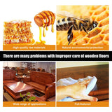 60ml Beeswax Care Spray Natural Beewax Spray Home Furniture Care Wooden Floor Beeswax Wax - Rear View