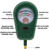 3 in 1 Soil Moisture Sunlight PH Tester Gardening Tool Kits for Plant Care Soil Meter for Garden Lawn Farm Indoor Outdoor - Rear View