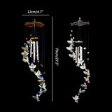 Love Angel Wind Chime Bells Hanging Living Bed Home Waterproof Wind Chimes Decor for Outdoor Yard Garden