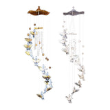 Love Angel Wind Chime Bells Hanging Living Bed Home Waterproof Wind Chimes Decor for Outdoor Yard Garden