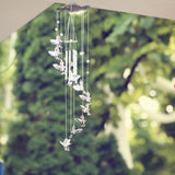 Love Angel Wind Chime Bells Hanging Living Bed Home Waterproof Wind Chimes Decor for Outdoor Yard Garden