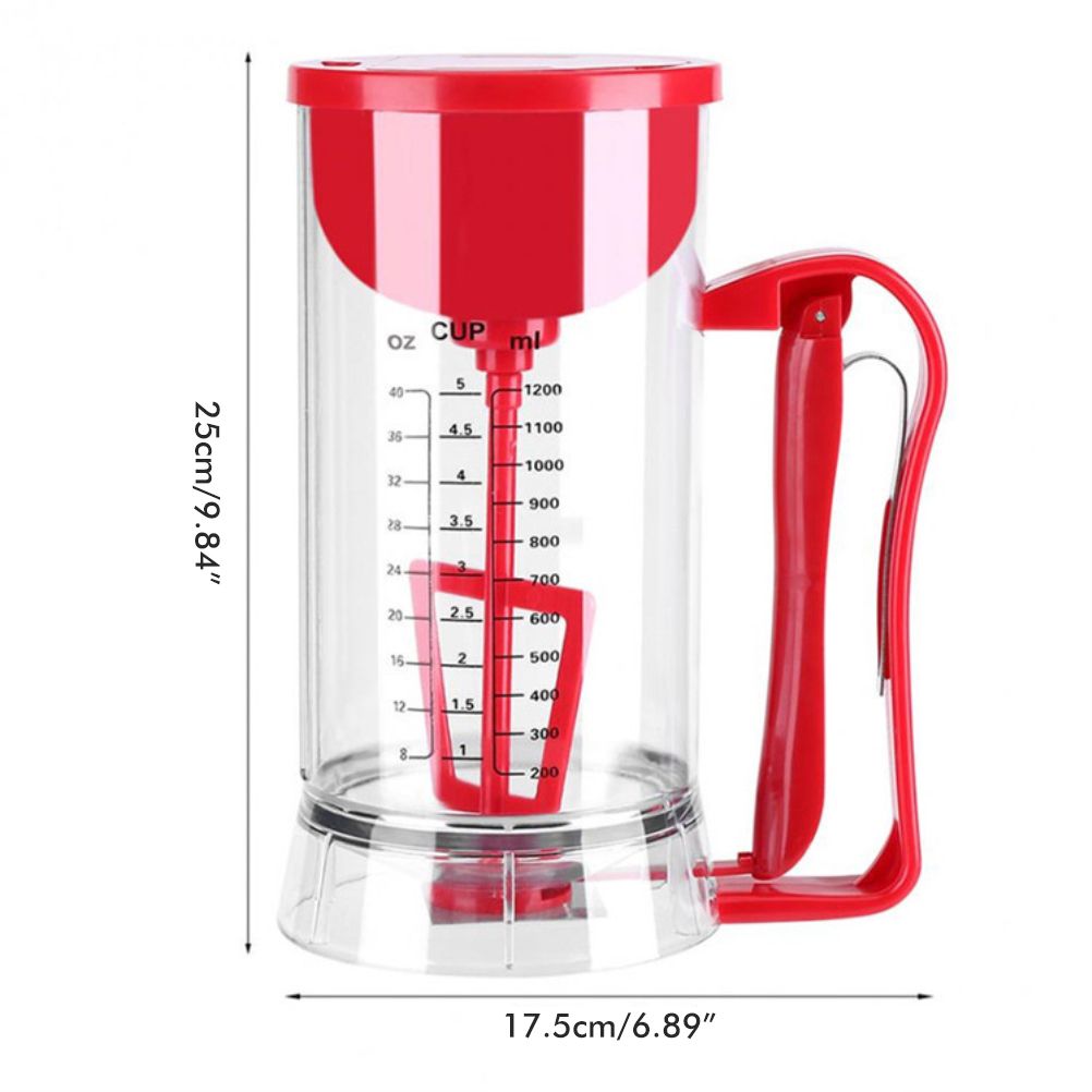 Kitchen Hand Held Electric Pancake Batter Mixer Dispenser Blender Machine Baking Tool Kitchen Appliance