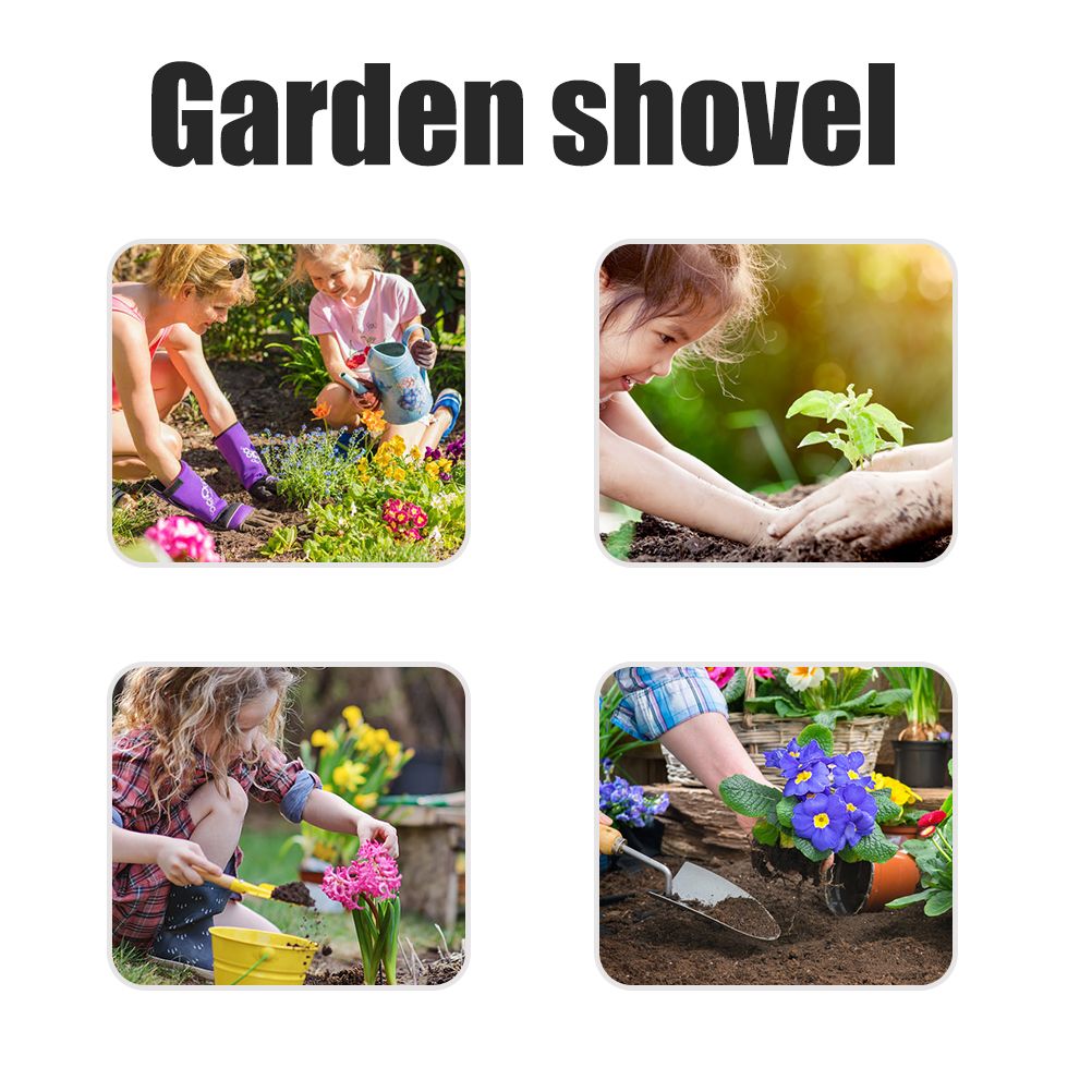 Multifunctional Garden Metal Serrated Digger Portable Serrated Digging Tool with Non Slip Handles Gardening Tools