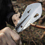 Multifunctional Garden Metal Serrated Digger Portable Serrated Digging Tool with Non Slip Handles Gardening Tools