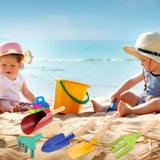 5Pcs Kids Mini Gardening Tool Set Children Garden Planting Hand Kit Garden Digging Sand Tools Toys - Low Angle