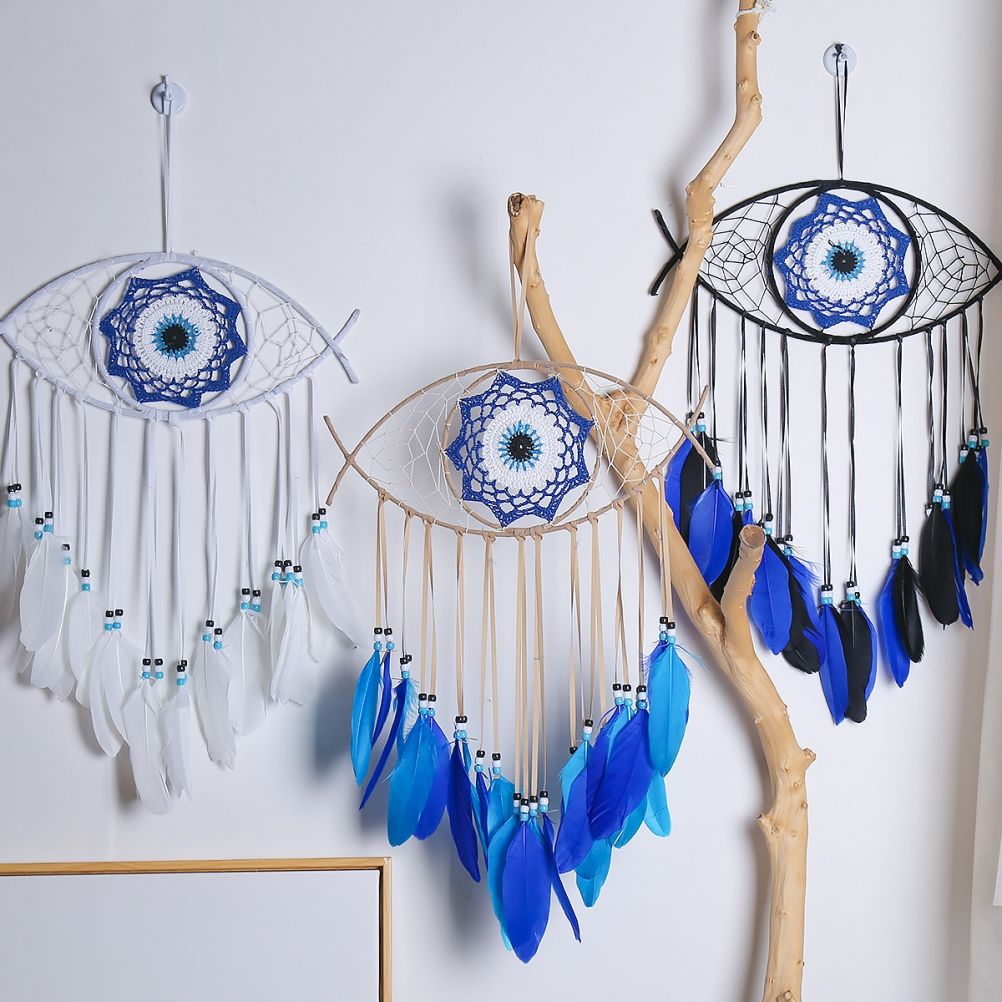 Dream Catcher Eye Dream Catcher Luck Charm Eye Wall Hanging for Room House Decor