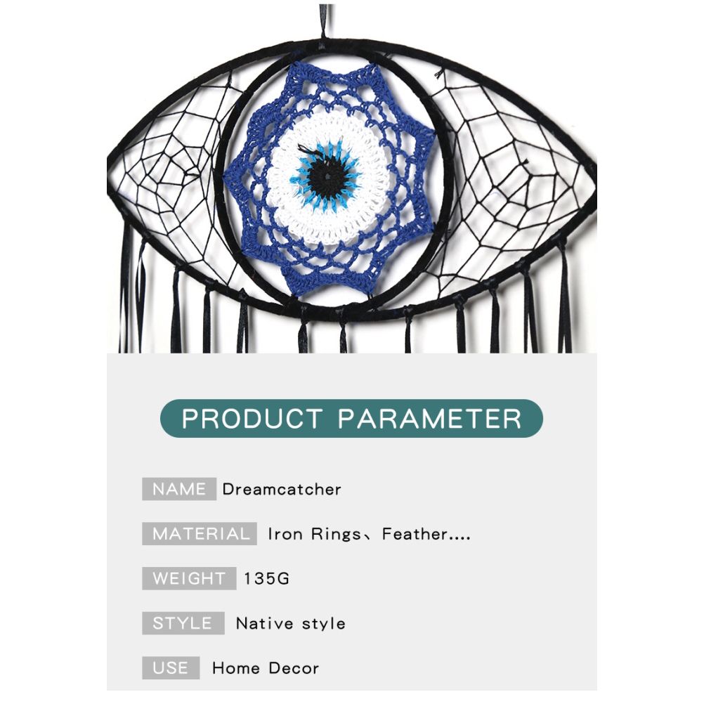 Dream Catcher Eye Dream Catcher Luck Charm Eye Wall Hanging for Room House Decor