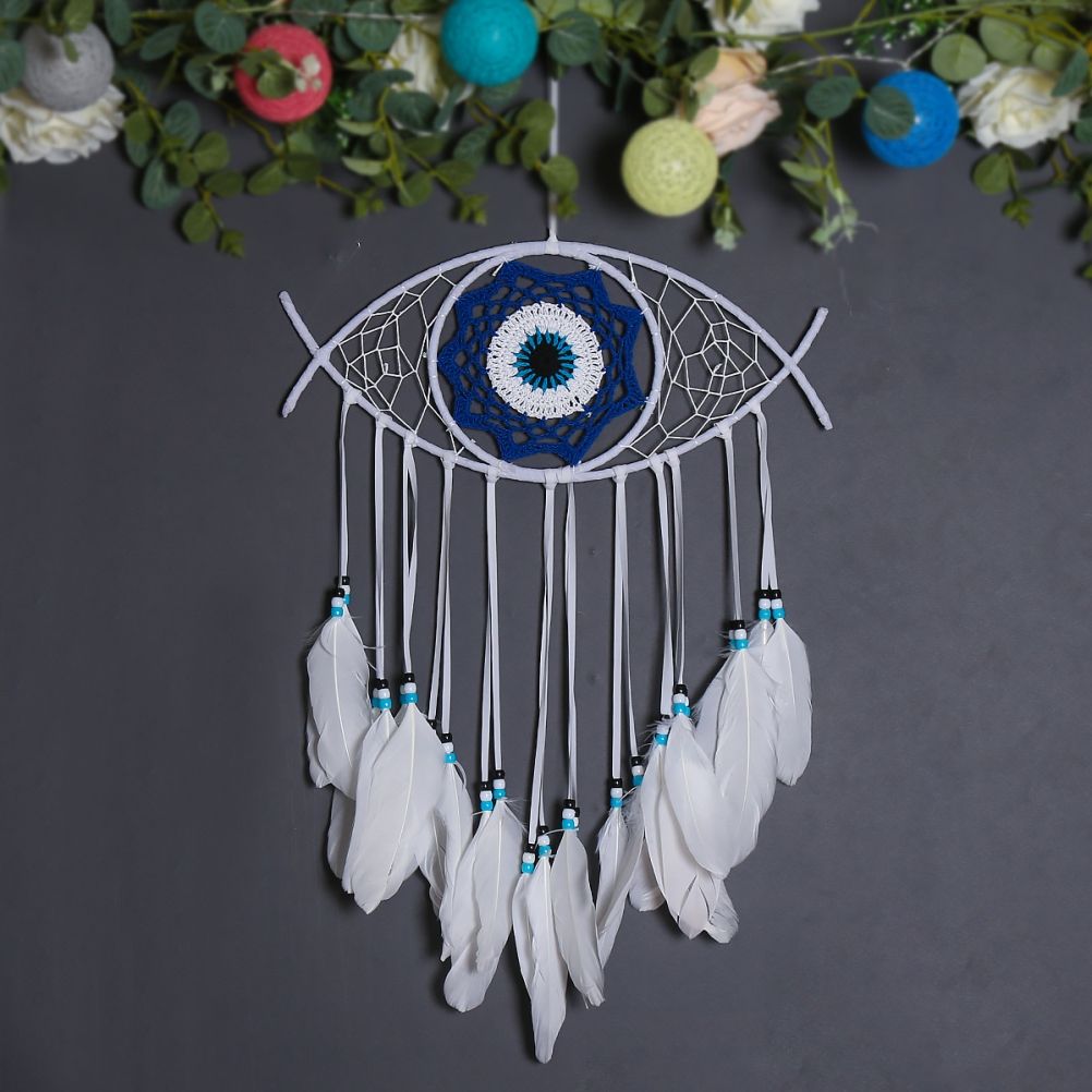 Dream Catcher Eye Dream Catcher Luck Charm Eye Wall Hanging for Room House Decor