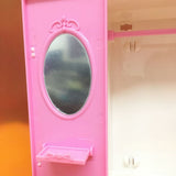 Doll Closet Clothing Organizer Mini Princess Furniture Wardrobe Ornaments Doll House Closet Toy Accessories - Close-Up Angle