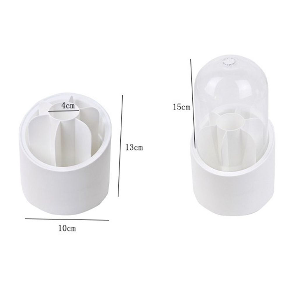Multi Function 360 Degree Rotating Pencil Holder Stationery Cosmetic Storage Box Dustproof Makeup Organizer Gifts for Wife and Girlfriend