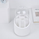 Multi Function 360 Degree Rotating Pencil Holder Stationery Cosmetic Storage Box Dustproof Makeup Organizer Gifts for Wife and Girlfriend