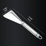 Kitchen Triangular Shape Carving Tool Stainless Steel Fruit Vegetable Engraving Slicers Flower Cutter Kitchen Gadgets - Front View