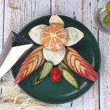Kitchen Triangular Shape Carving Tool Stainless Steel Fruit Vegetable Engraving Slicers Flower Cutter Kitchen Gadgets - Side View
