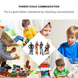 4Pcs Mini Diver Figurines Model Simulation Underwater Adventure Diver Figure Playset for Scene Layout Table Ornaments - Low Angle