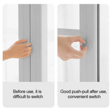 2Pcs Self Adhesive Knobs Acrylic No Drilling Mirror Cabinet Handles Clear Glass Drawer Knobs