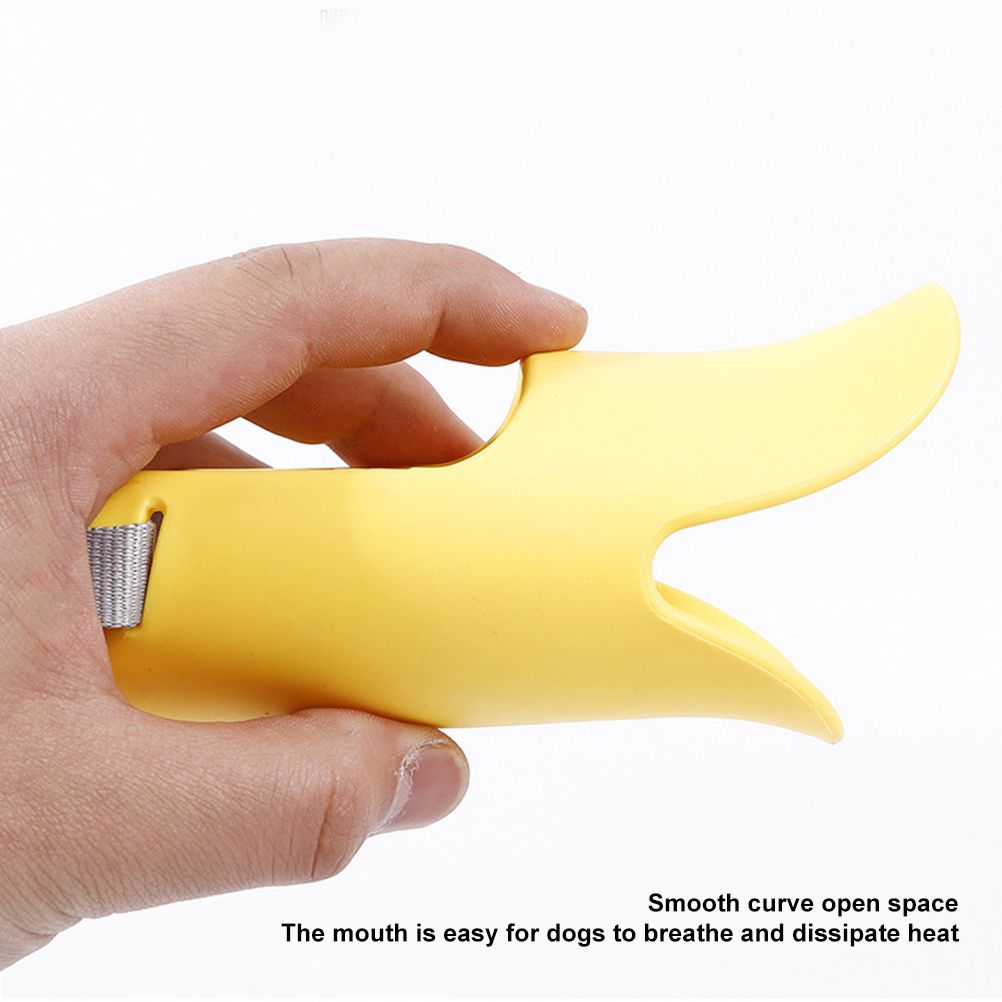 Anti Bite Duck Mouth Shape Dog Mouth Covers Soft Anti Bite Duck Muzzles Anti Called Muzzle Cover for Friends