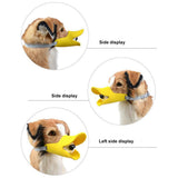Anti Bite Duck Mouth Shape Dog Mouth Covers Soft Anti Bite Duck Muzzles Anti Called Muzzle Cover for Friends - Extra Image
