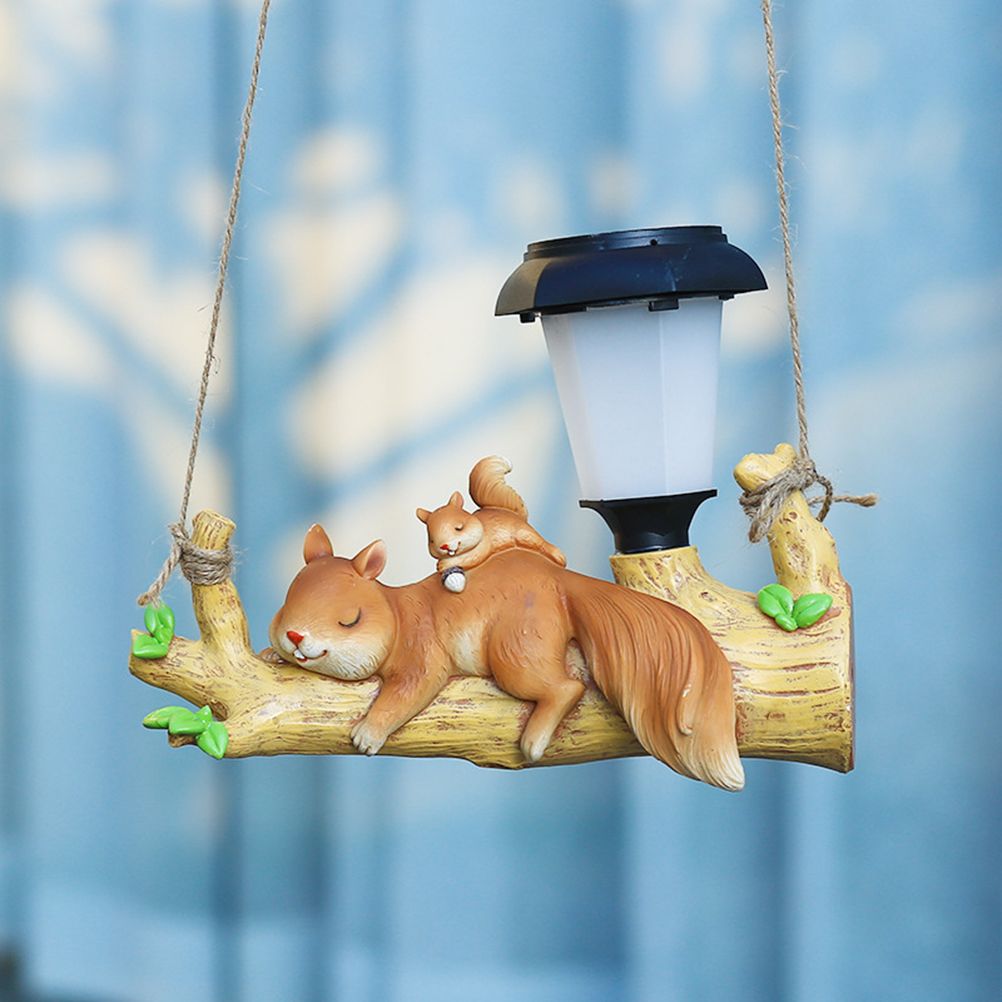 Solar Hanging Lanterns Cute Solar Garden Light Outdoor Solar Powered Lights IP65 Waterproof LED Light for Table Patio Yard Pathway